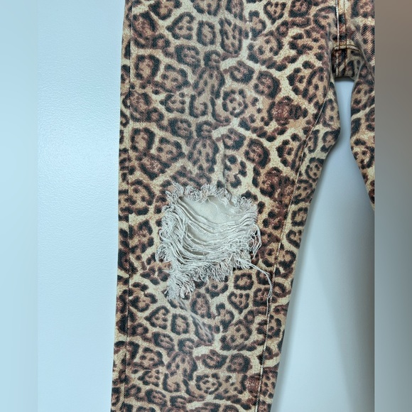 One Teaspoon for Free People cropped distressed jeans - Picture 3 of 7